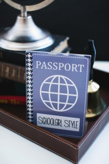 Passport Cut Out World Traveler by UPRINT