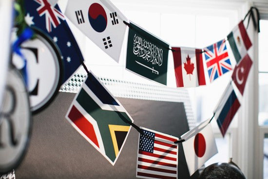 Medium Country Flag Cut Outs | World Traveler | Schoolgirl Style