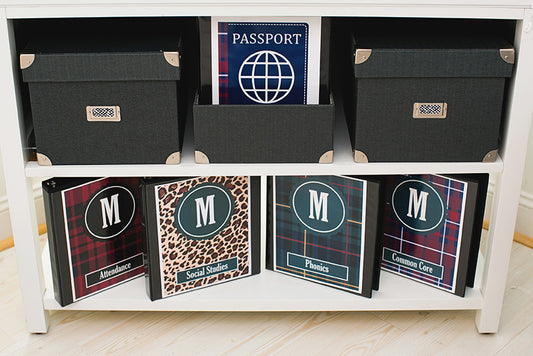 Binder Covers World Traveler by UPRINT