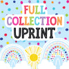 Sprinkle Kindness Printable Classroom Decor Bundle Rainbow Classroom Decor by UPRINT
