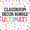 rainbow classroom decor bundle