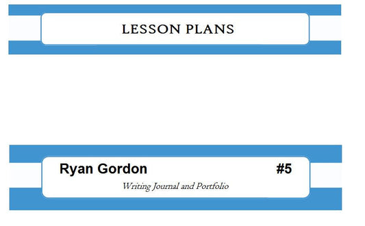 Striped Binder Spines by UPRINT