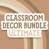 Boho Rainbow | Ultimate Classroom Theme Decor Bundle | Boho Classroom Decor | Teacher Classroom Decor | Schoolgirl Style