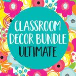 Simply Stylish Tropical | Ultimate Classroom Theme Decor Bundle | Tropical Classroom Decor | Teacher Classroom Decor | Schoolgirl Style