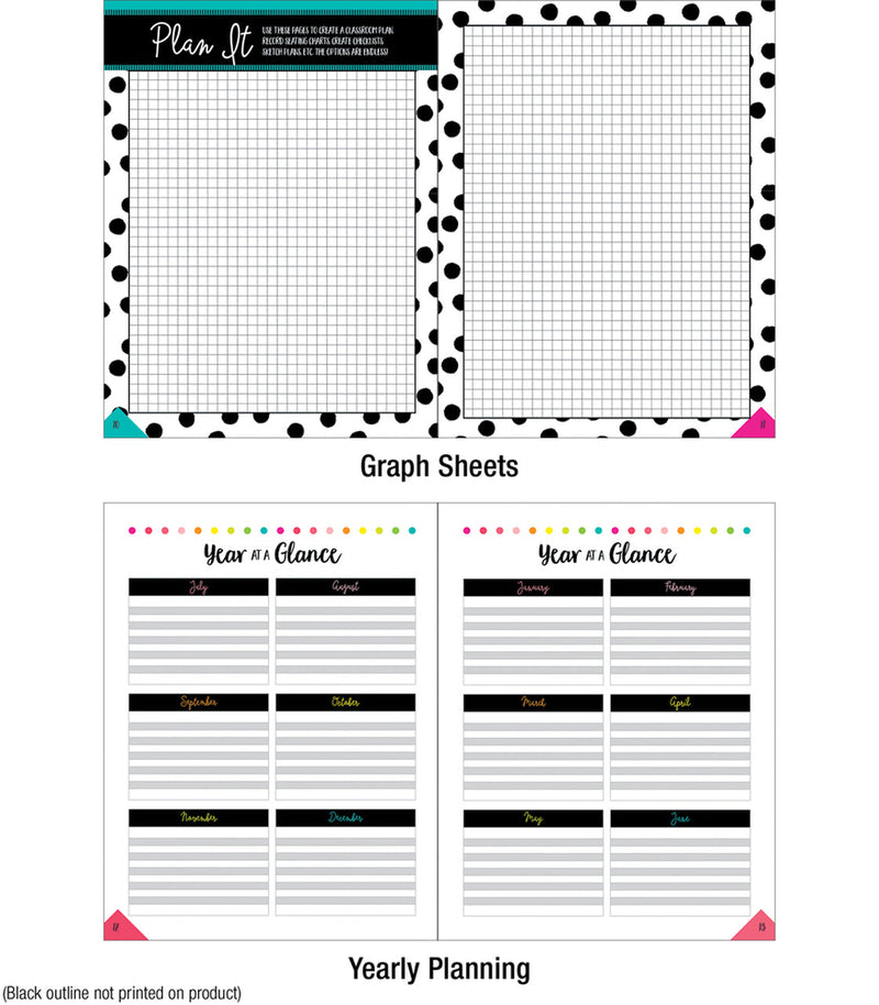 Planner and Organizer | Simply Stylish Tropical | UPRINT | Schoolgirl Style