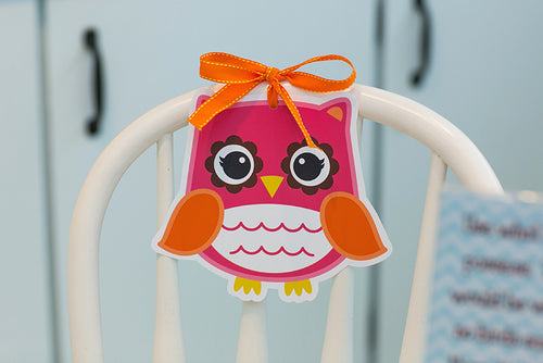 Bright Colorful Owl Cut Out | Bright Owls | UPRINT | Schoolgirl Style