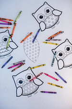 Owl Cut Outs | Color My Classroom | UPRINT | Schoolgirl Style