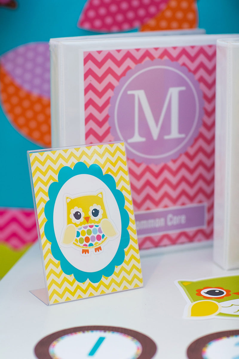 Bright Owls Classroom Prints | Bright Owls | UPRINT | Schoolgirl Style