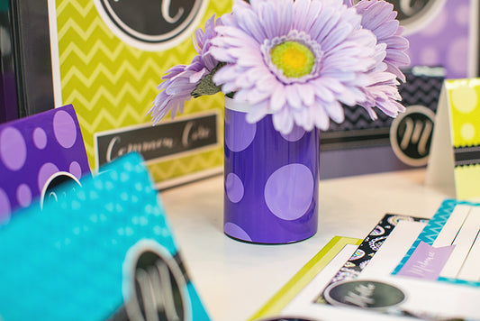 Can Covers Midnight Orchid Paisley by UPRINT