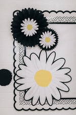 Black and White Painted Dot | Classroom Bulletin Board Border | Picasso, Painted Dots | Foundation Border | Schoolgirl Style