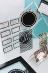 Stationary Set |Turquoise, Black, and Gray | UPRINT | Schoolgirl Style