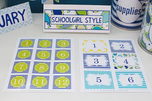 Nameplates | Frogs | UPRINT | Schoolgirl Style