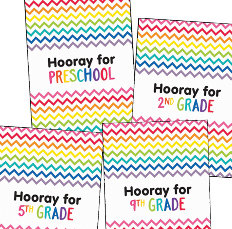 Hooray! Posters | Just Teach | UPRINT | Schoolgirl Style