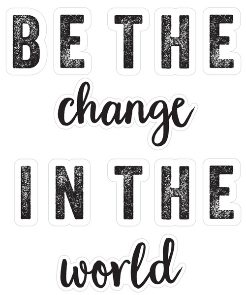 "Be the change" Woodland Whismy by UPRINT