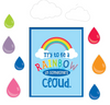 Rainbow Door Decor Set | Rainbow Classroom Decor |  Hello Sunshine  | UPRINT | Schoolgirl Style