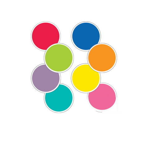 Hello Sunshine Rainbow Circles Editable 5 x 5 by UPRINT