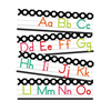 Alphabet Line Manuscript (Black) |  Black, White and Stylish Brights | UPRINT | Schoolgirl Style