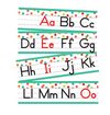 Manuscript Alphabet Line | Black, White and Stylish Brights Confetti | UPRINT | Schoolgirl Style