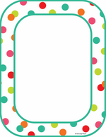 Schoolgirl Style - Black, White and Stylish Brights Confetti BLANK Alphabet Cards {U PRINT}