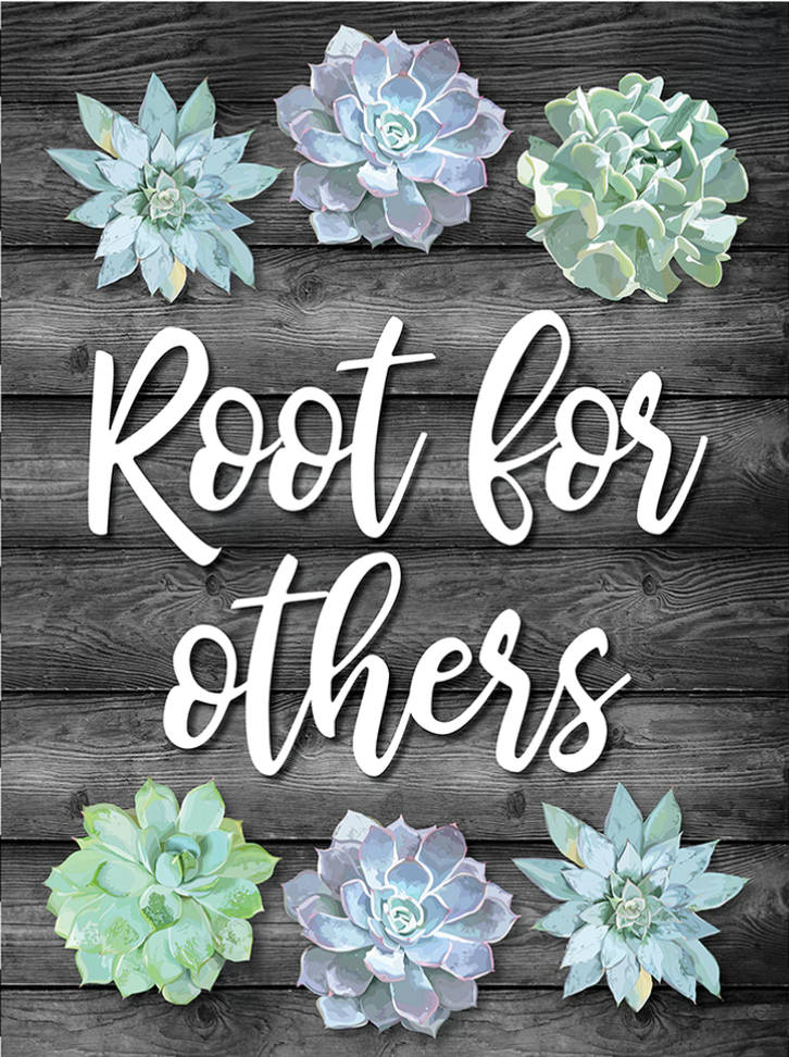 Simply Stylish Root for Others Poster by CDE