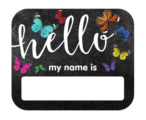 Woodland Whimsy Hello Name Tags by CDE
