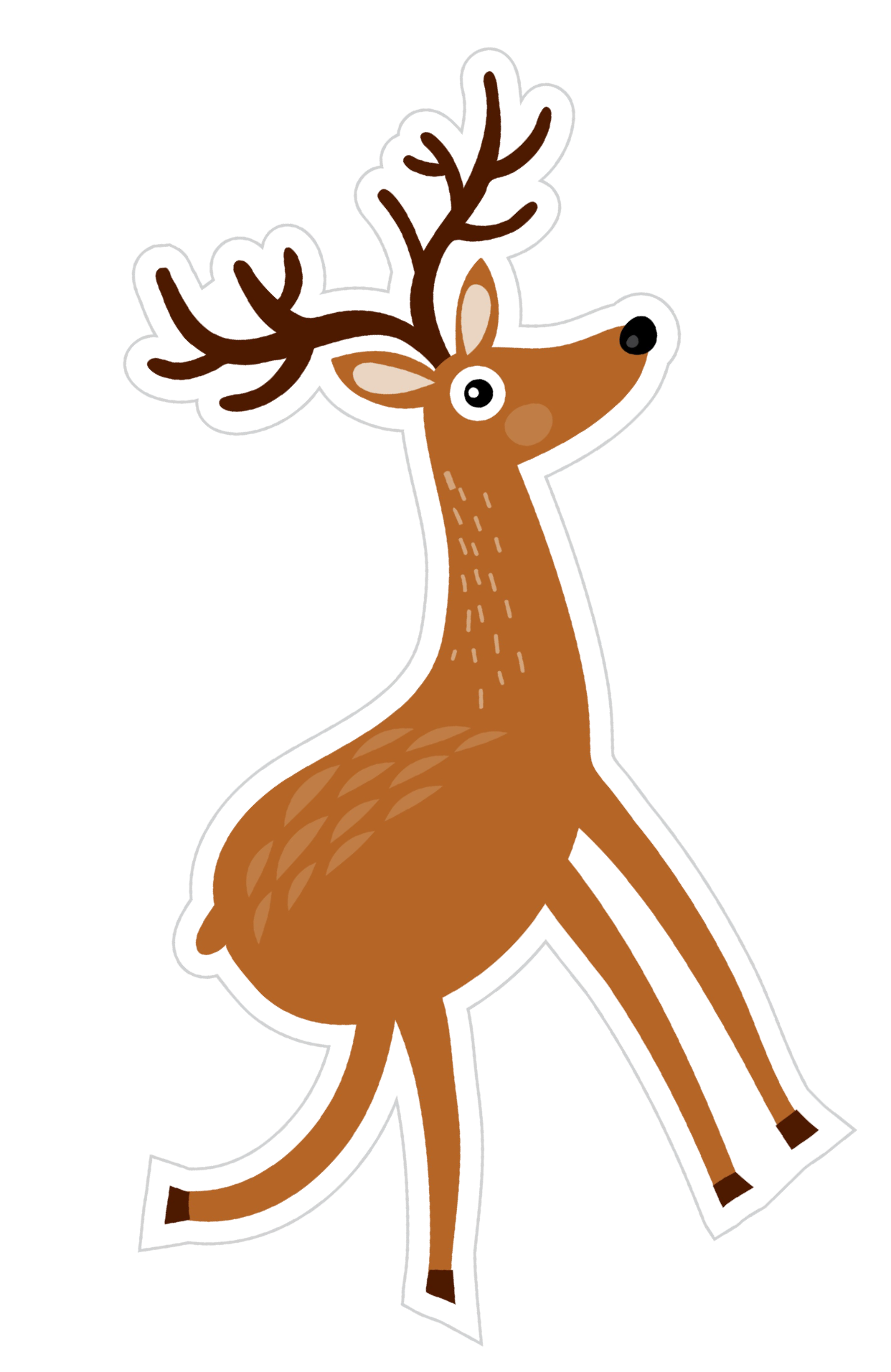 Reindeer Cut Out | Seasonal Classroom Decor | Schoolgirl Style