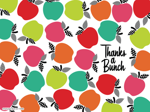 Thank You Note Cards | Black, White and Stylish Brights | UPRINT | Schoolgirl Style