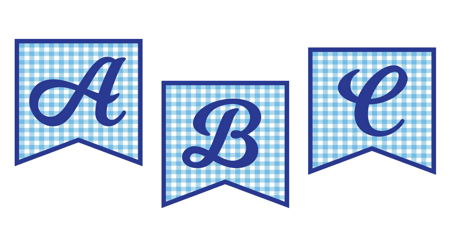 Letter Banner Pattern Printable Letters For Banners