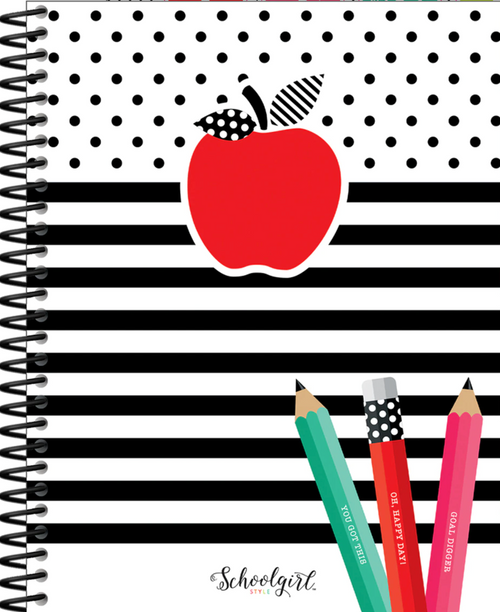  Black, White and Stylish Brights Planner and Organizer by UPRINT