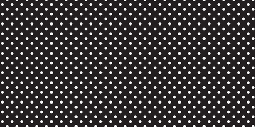 Classic Black & White Polka Dot 48X12 Primer Bulletin Board Paper by Panon