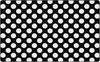 Black and White Polka Dot Area Rug by Flagship