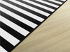 Black and White Stripe | Classroom Rug | Schoolgirl Style