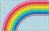 Modern Rainbow Classroom Rug by Flagship