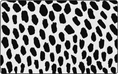 Load image into Gallery viewer, Black and White Safari Dot Classroom Rug by Flagship
