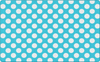 Schoolgirl Style - Ocean Spray Polka Dot Area Rug