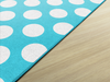 Schoolgirl Style - Ocean Spray Polka Dot Area Rug