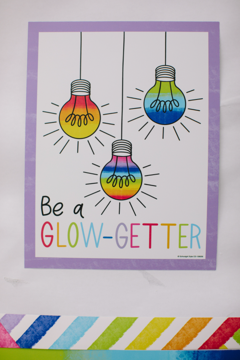 Mini Poster Set | Classroom Posters | Light Bulb Moments | Schoolgirl Style