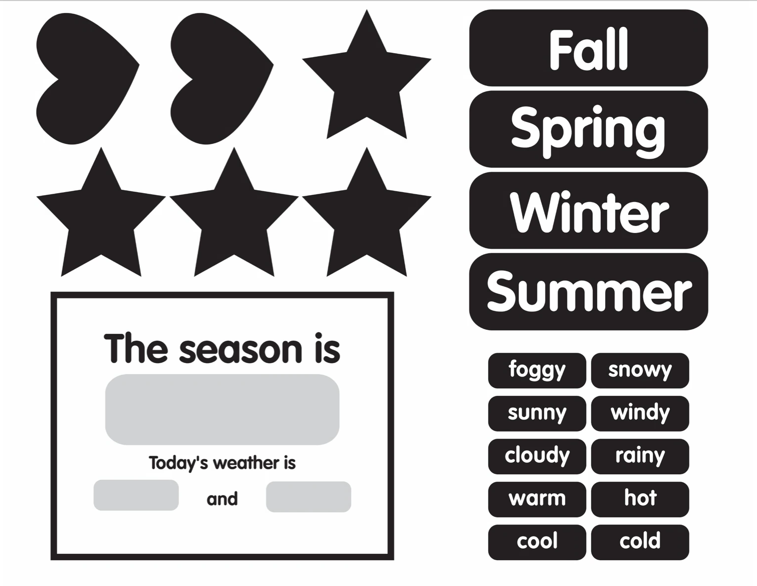 Black and White Calendar | Just Teach | Schoolgirl Style black-and-white-calendar-just-teach-schoolgirl-style