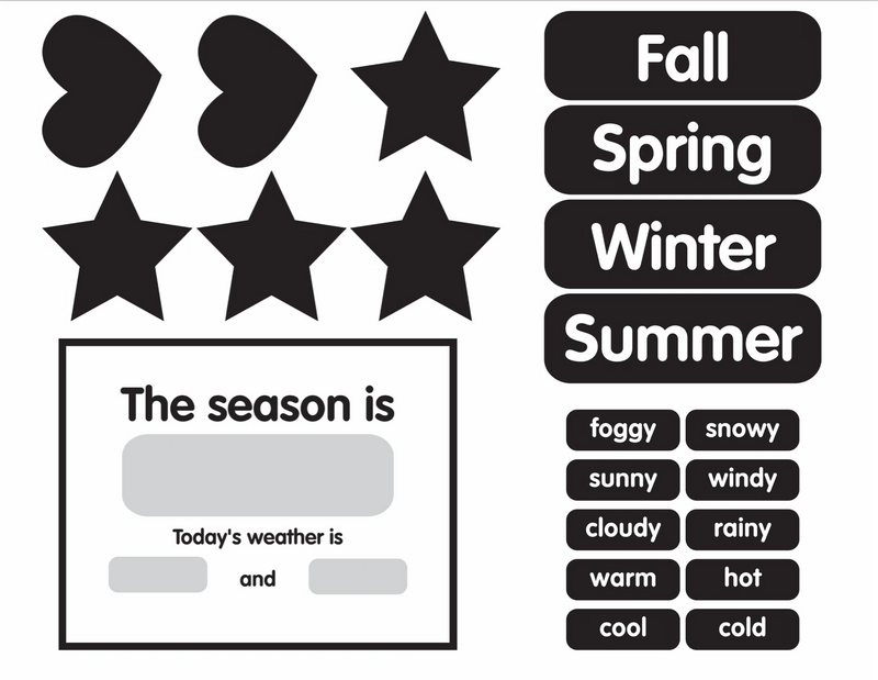 Black and White Calendar | Just Teach | Schoolgirl Style black-and-white-calendar-just-teach-schoolgirl-style