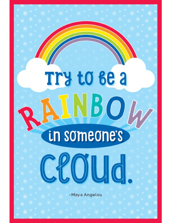 Schoolgirl Style - Hello Sunshine Rainbow Posters {U PRINT}