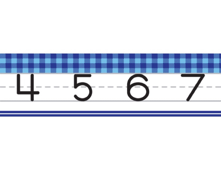 Number Line | Southern Charm | UPRINT | Schoolgirl Style
