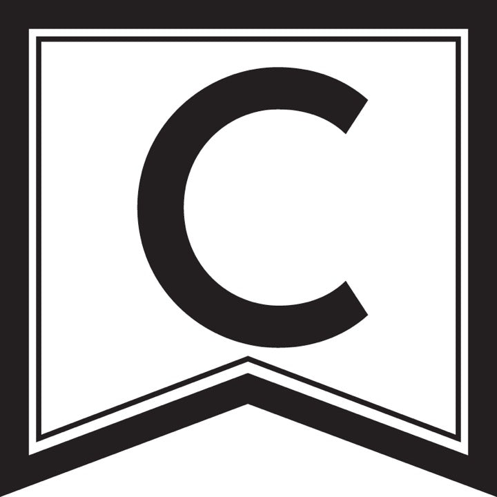 Banner Letters - Solid | Black, White and Stylish Brights | Schoolgirl Style banner-letters-solid-black-white-and-stylish-brights-schoolgirl-style