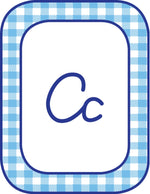 Cursive Alphabet Cards | Southern Charm | UPRINT | Schoolgirl Style