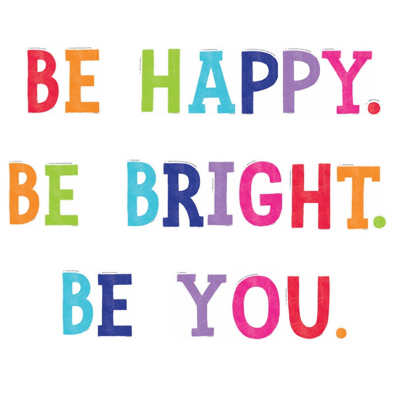 Be Happy Be Bright Be You Inspirational Classroom Headline be-happy-be-bright-be-you-inspirational-classroom-headline