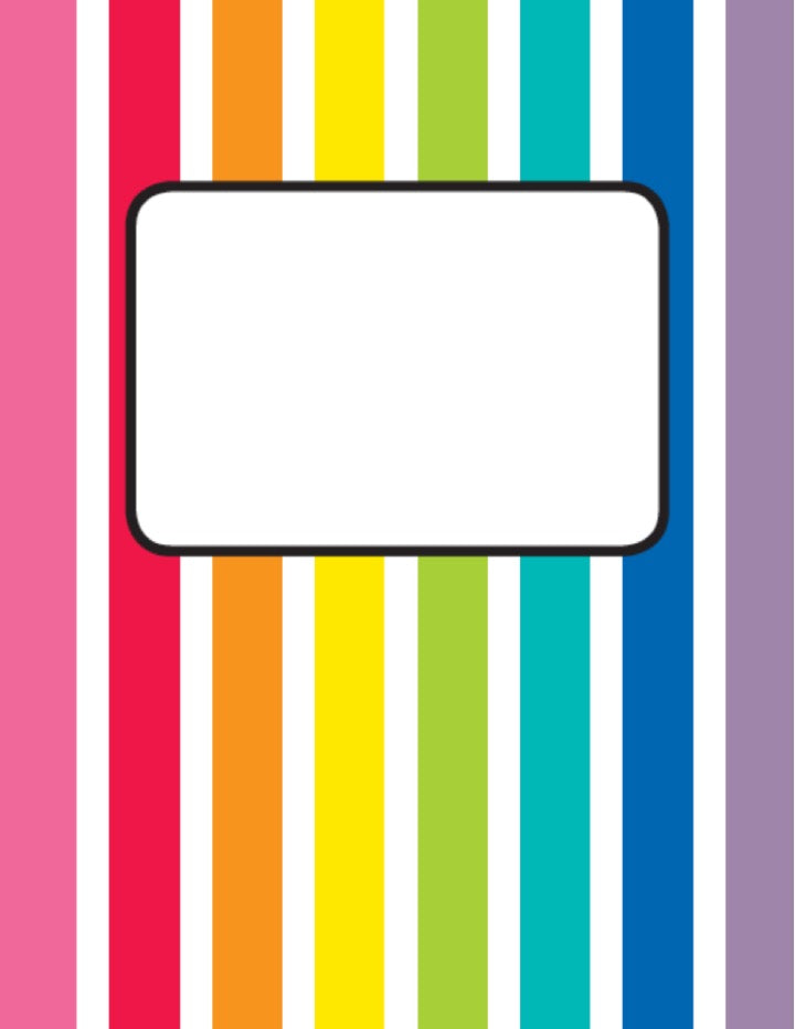 Student Binder Cover Templates