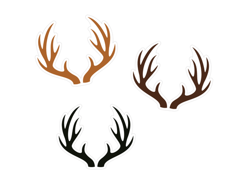 Reindeer Antlers Cut Out Seasonal Classroom Decor by UPRINT
