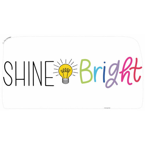 "Shine Bright" Door Topper Classroom Decor Light Bulb Moments by UPRINT