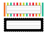 Nameplates | Black, White and Stylish Brights  | UPRINT | Schoolgirl Style