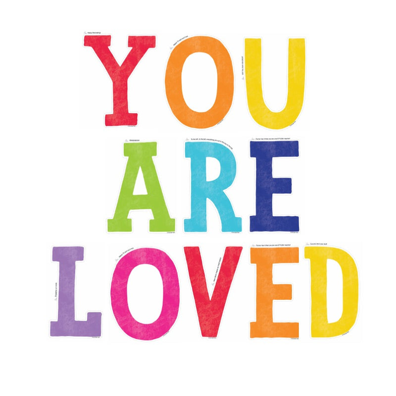 "You are Loved" Inspritational Classroom Headline Light Bulb Moments by UPRNT