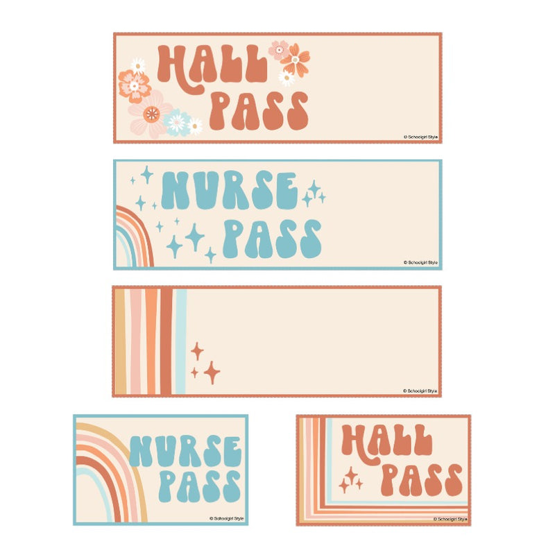 Schoolgirl Style - Good Vibes Hall/Nurse Pass {UPRINT}